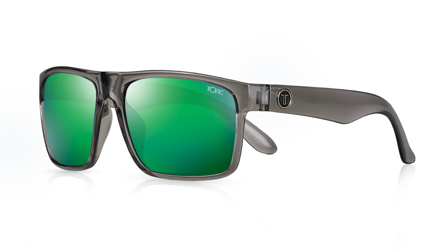 Tonic Outback Trans Smoke Polarised Green Mirror (Outback 07)