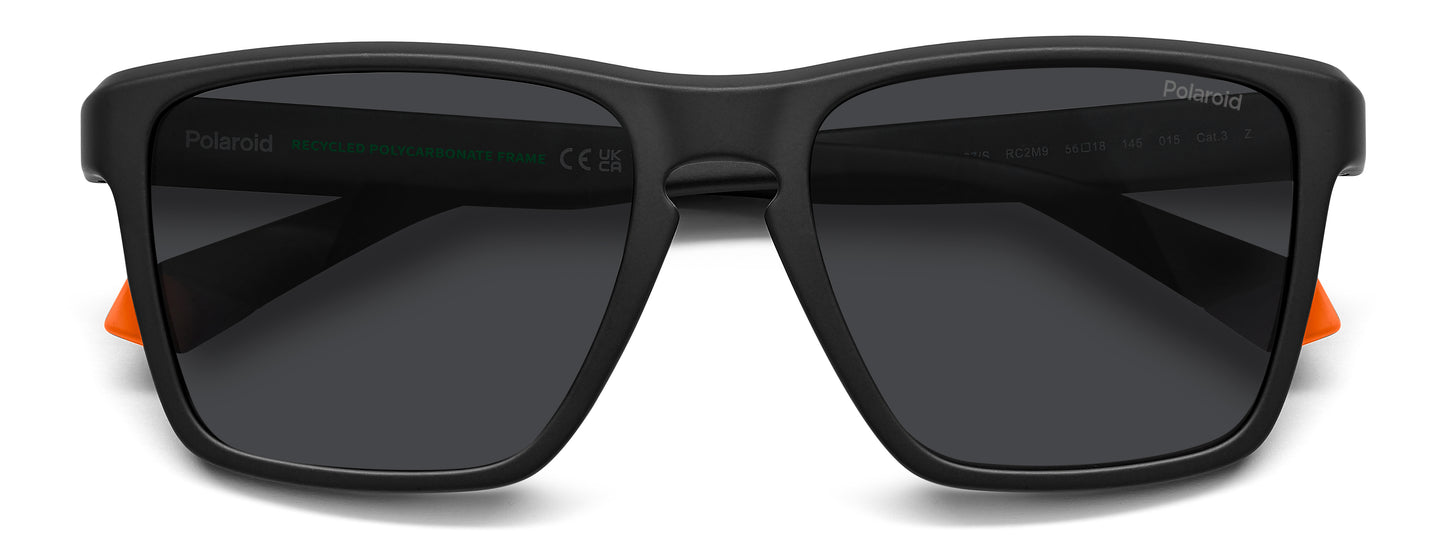 Polaroid 2167/S Polarised Matte Black Grey (2167/S RC2 M9)