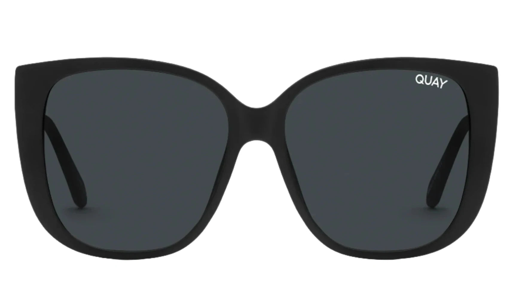 Quay Ever After 02 Sunglasses | Matte Black Smoke Polarised  display picture 3