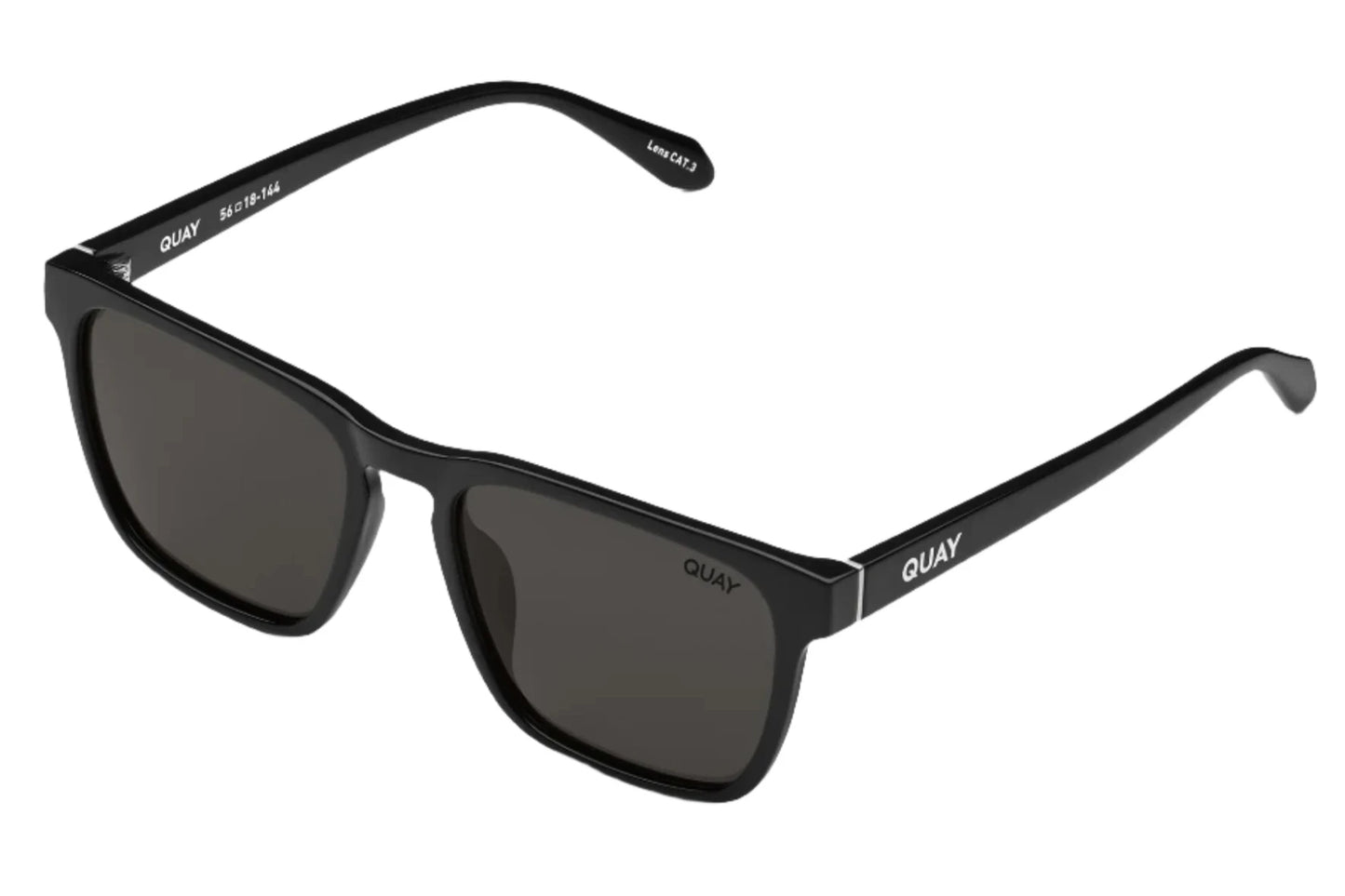 Quay Unplugged Black Black Polarised (Unplugged 01)