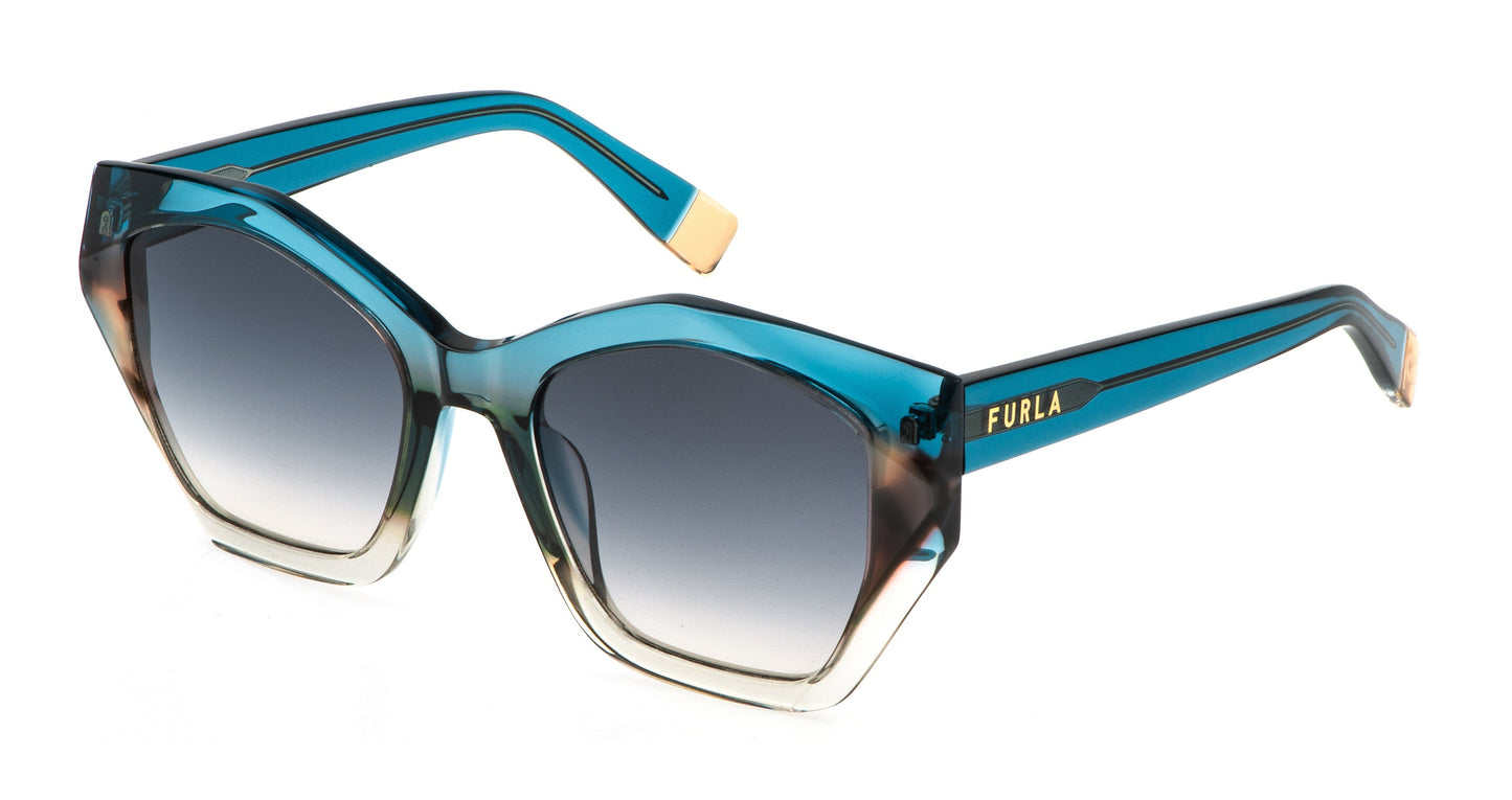 Furla 885V Transparent Blue Gradient Grey Gradient (885V 0BLV)