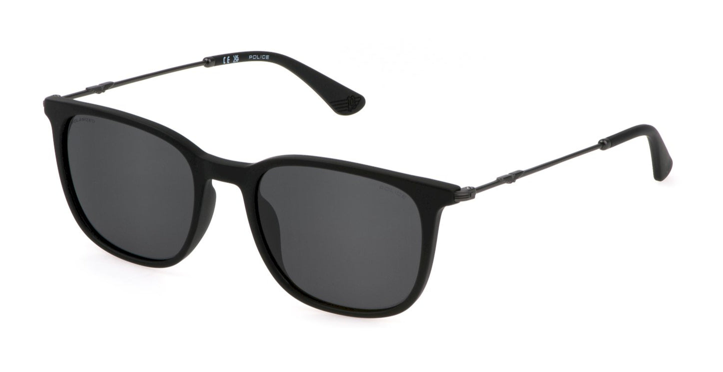 Police Origins Lite 17 Matte Black Smoke Polarised (L77 U28P)