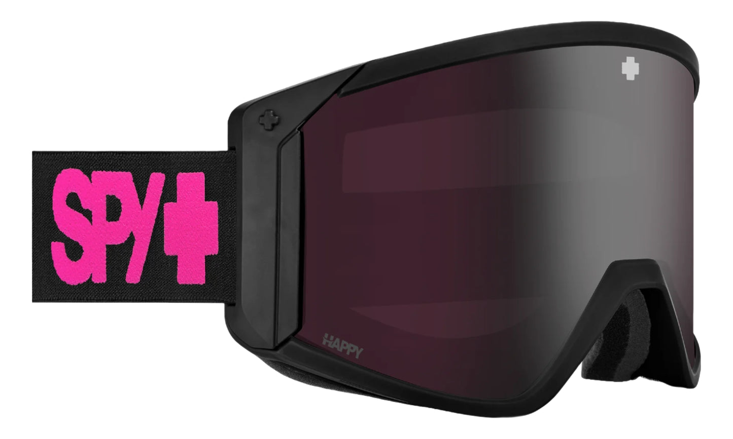 Spy Raider Neon Pink Happy ML Rose Black Spectra Mirror (SPG-RANP23)