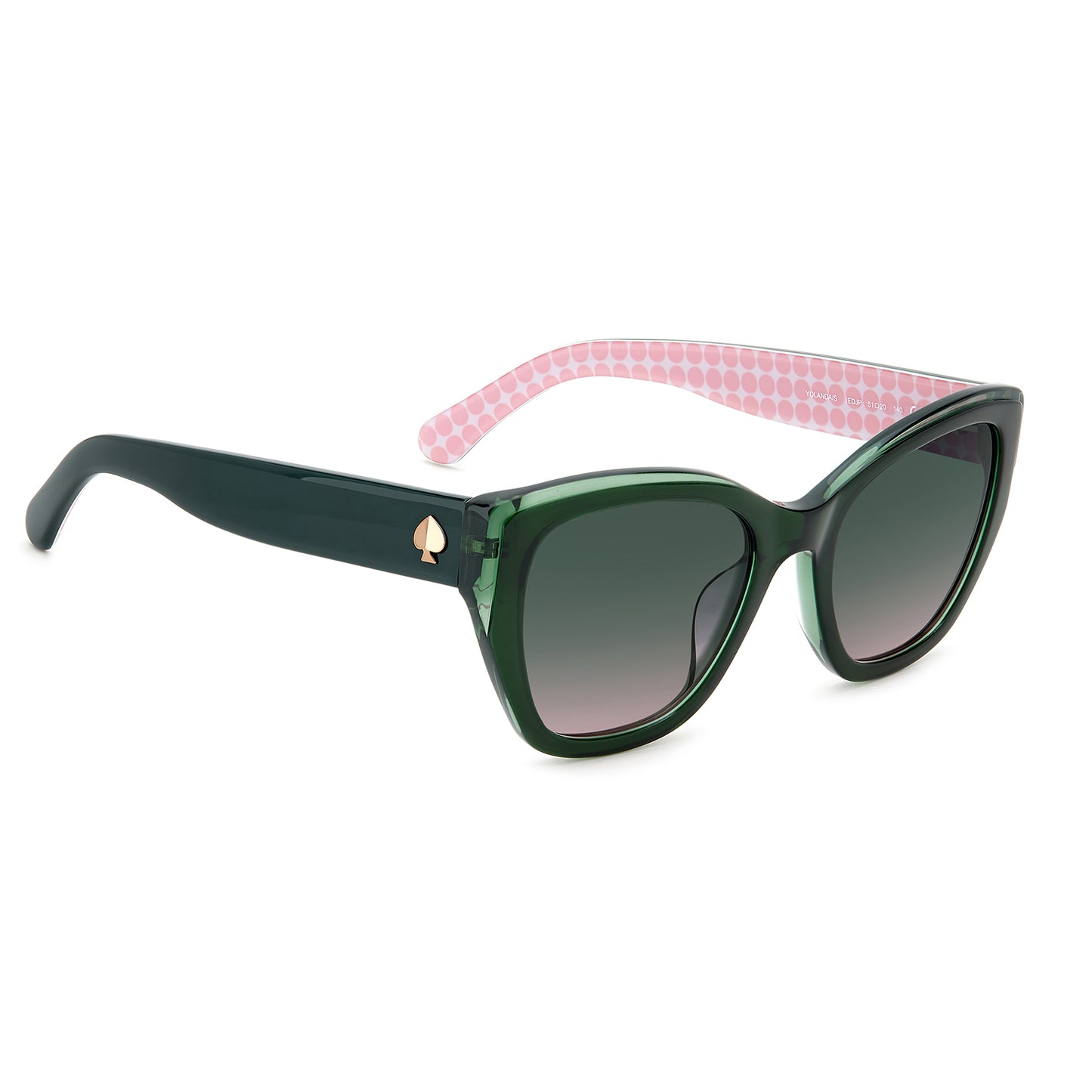 Kate Spade Yolanda/S Green Green/Pink Gradient KS205499 1ED JP (51)