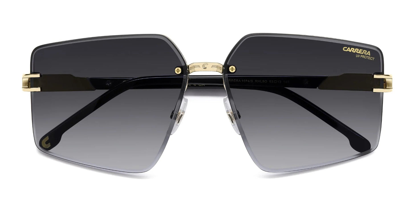 Carrera 1074/S Gold/Black Dark Grey Gradient (1074/S RHL 90)
