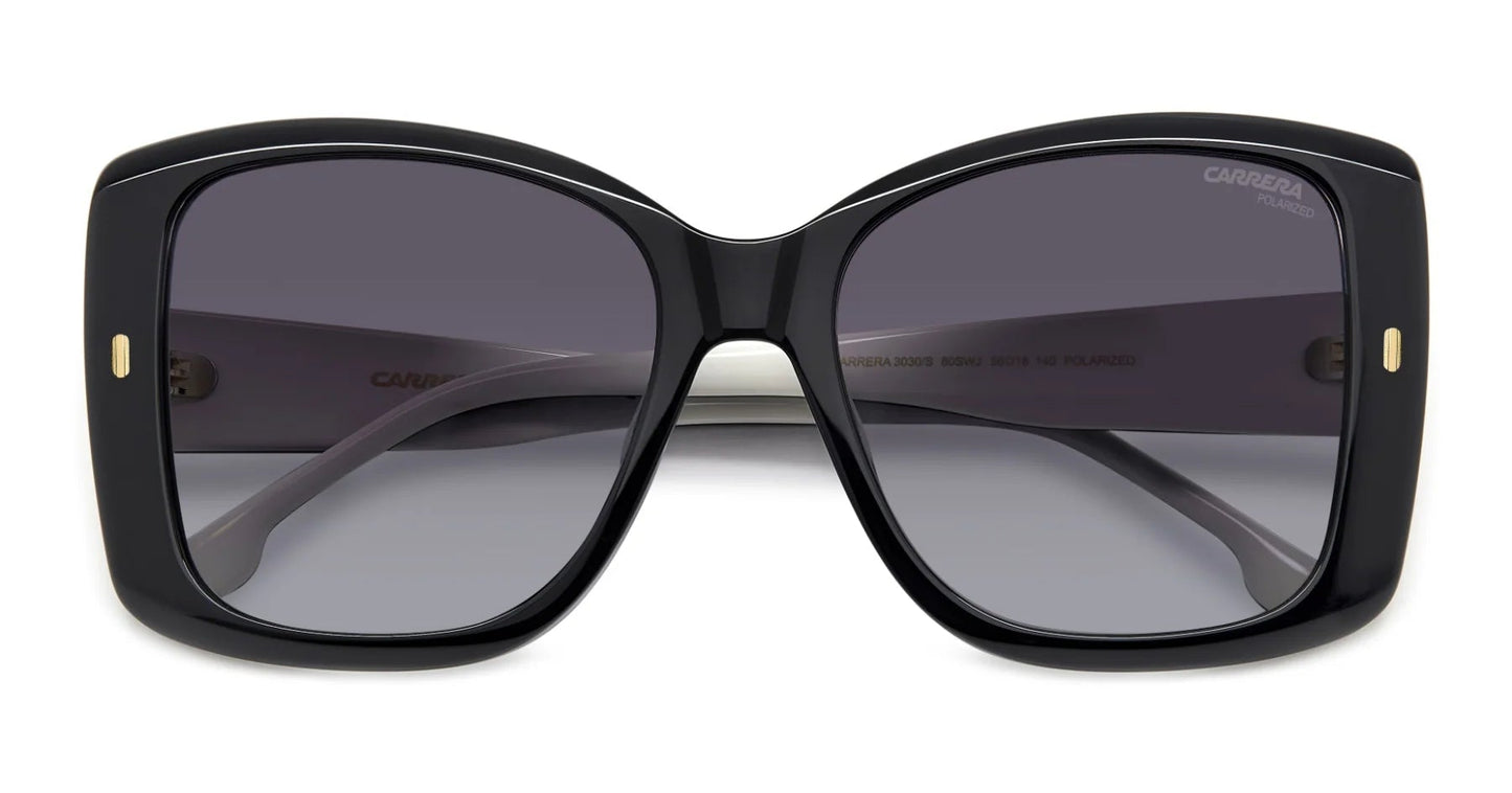 Carrera 3030/S Polarised Black/White Grey Gradient (3030/S 80S WJ)