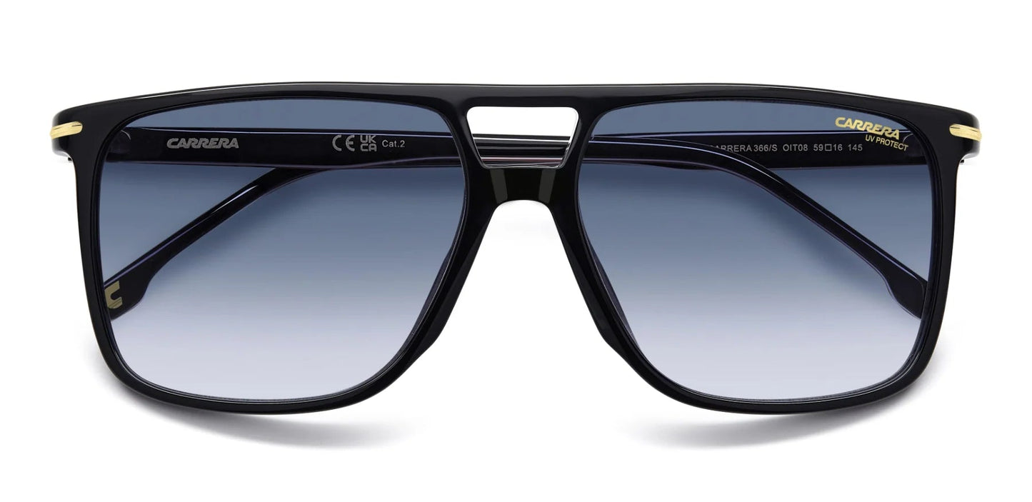 Carrera 366/S Black/Red Dark Blue Gradient (366/S OIT 08)