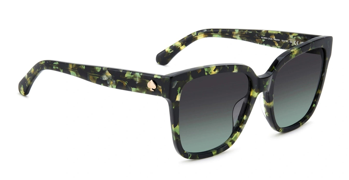Kate Spade Kiya 2/G/S Havana/Green Grey Gradient (Kiya PHW IB)