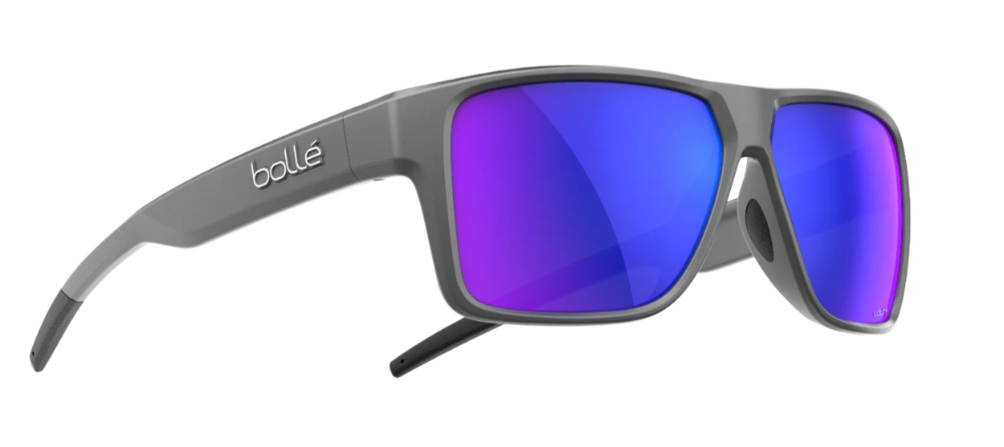 Bolle Temper Polarised Matte Titanium Volt + Ultraviolet (042001)
