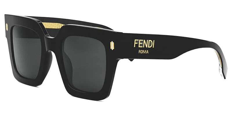 Fendi Roma 401011 Black Grey (401011 01A)