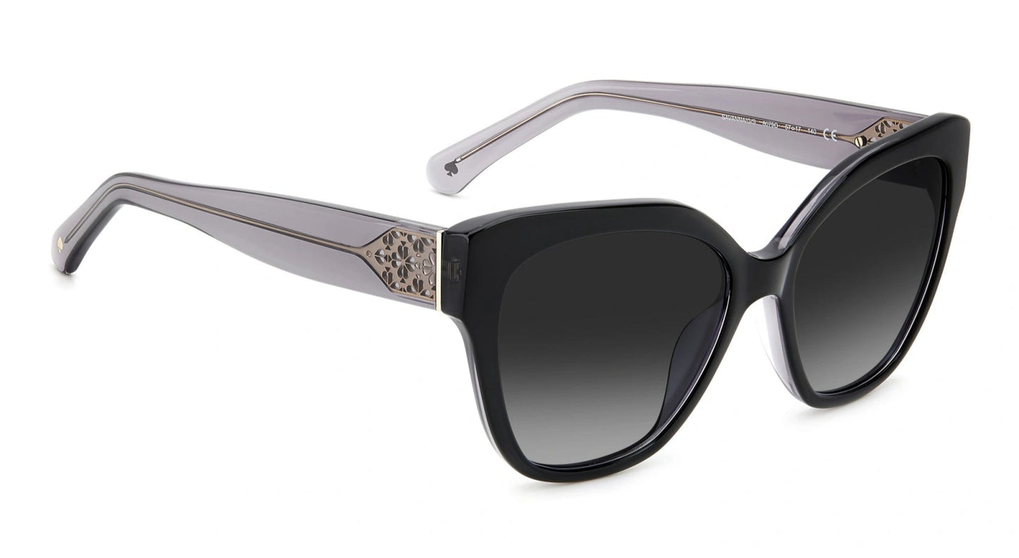 Kate Spade Savanna/G/S Black Grey Gradient (Savanna/G/S 807 90)