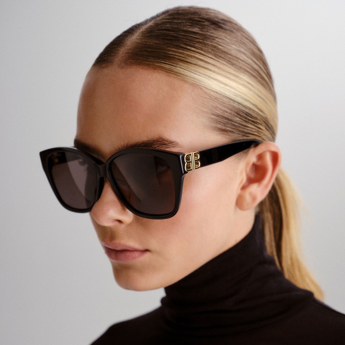 Balenciaga 0135SA Black Grey (0135SA 001)