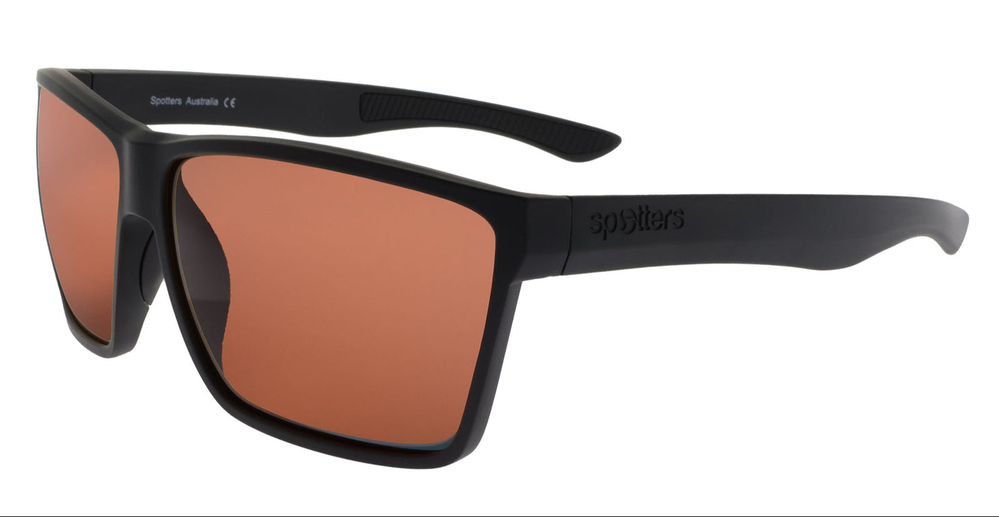 Spotters Villain Polarised Matte Black Glass Hailde (Villain 02)