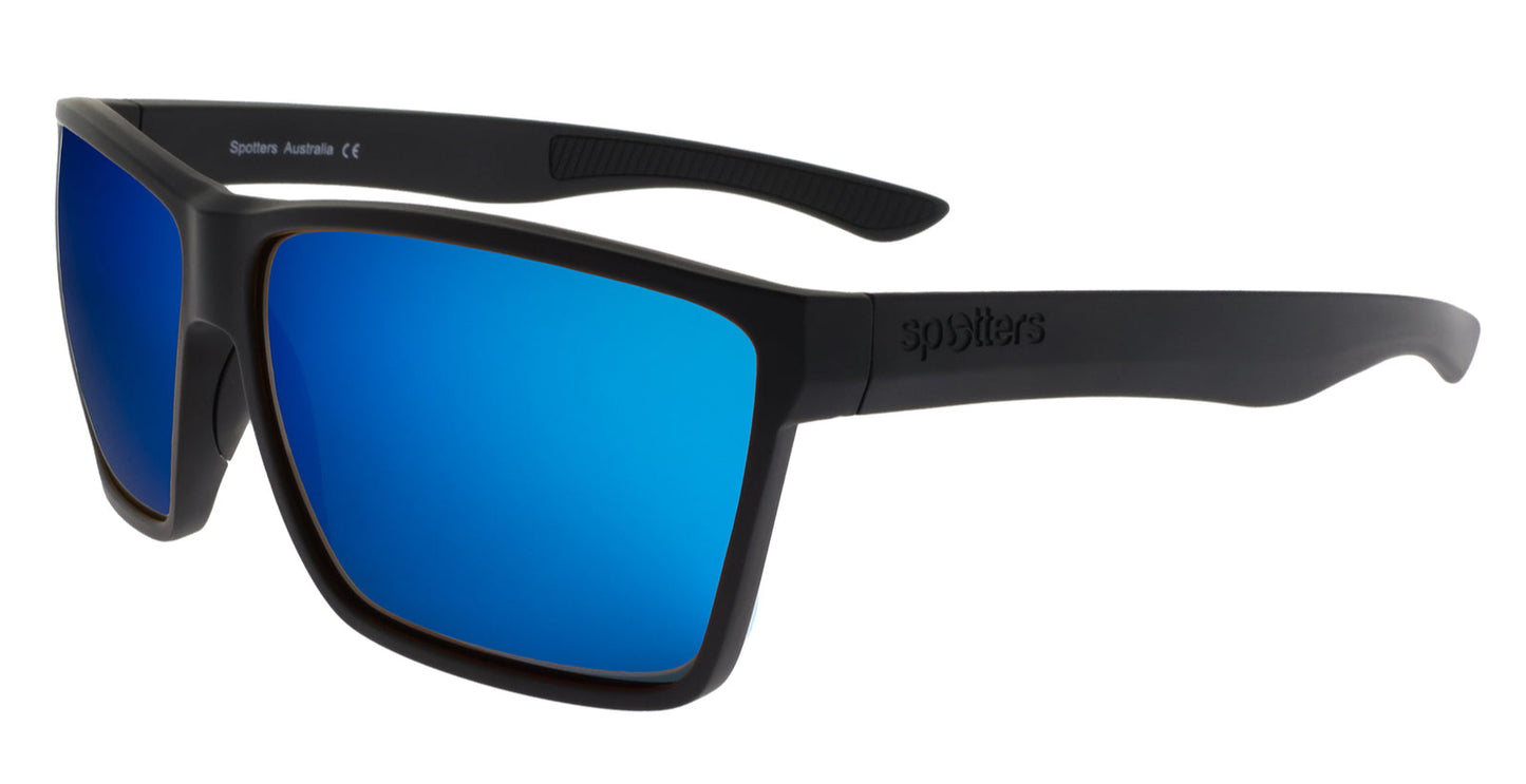 Spotters Villain Polarised Matte Black Glass Ice (Villain 03)