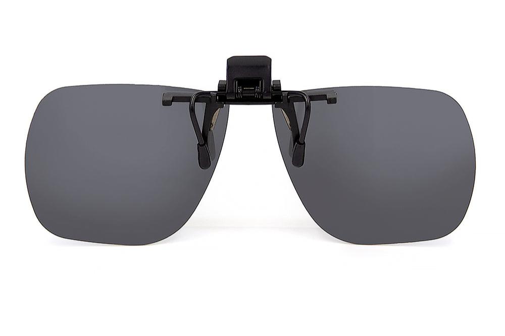 Clip On Polarised Medium Grey Square