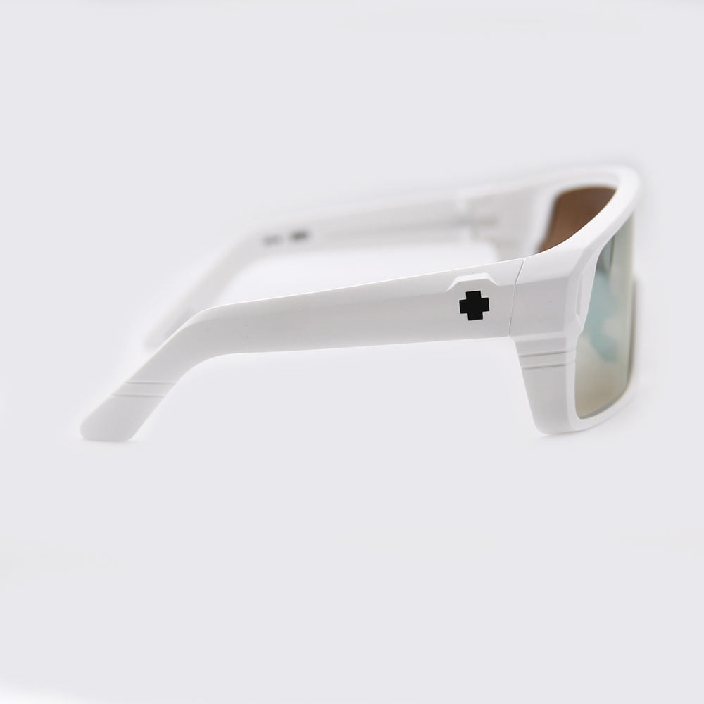 Spy Monolith Matte White Happy Bronze Platinum Spectra (SPS-MOMW09S)