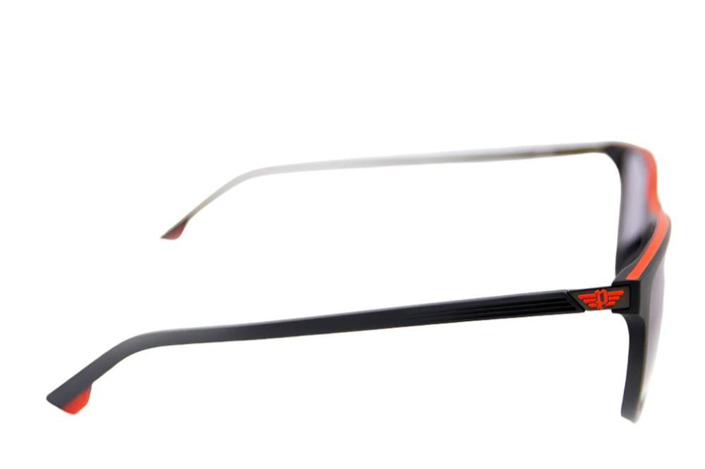 Police Lapis 2 Matte Black Red Grey (963 0ATB)