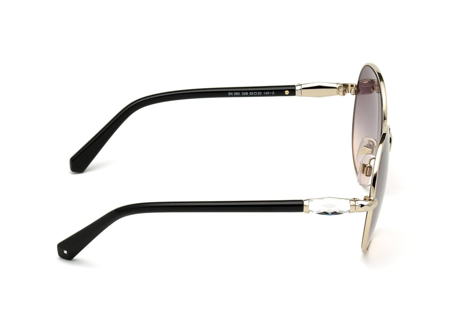 Swarovski 0260 Gold Black Light Brown Gradient (0260 30G)