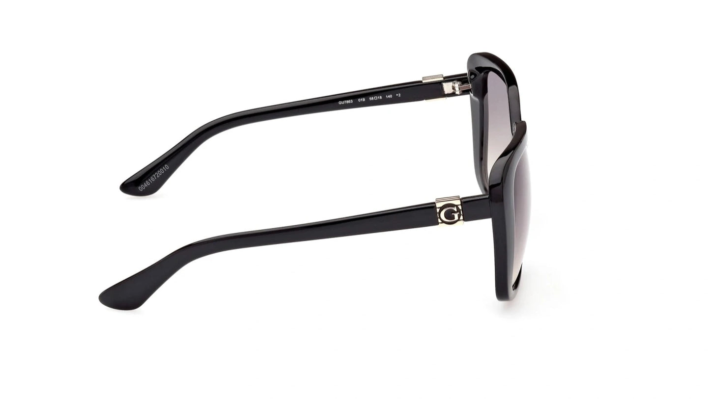 Guess 7863 Gloss Black Grey Gradient (7863 01B)