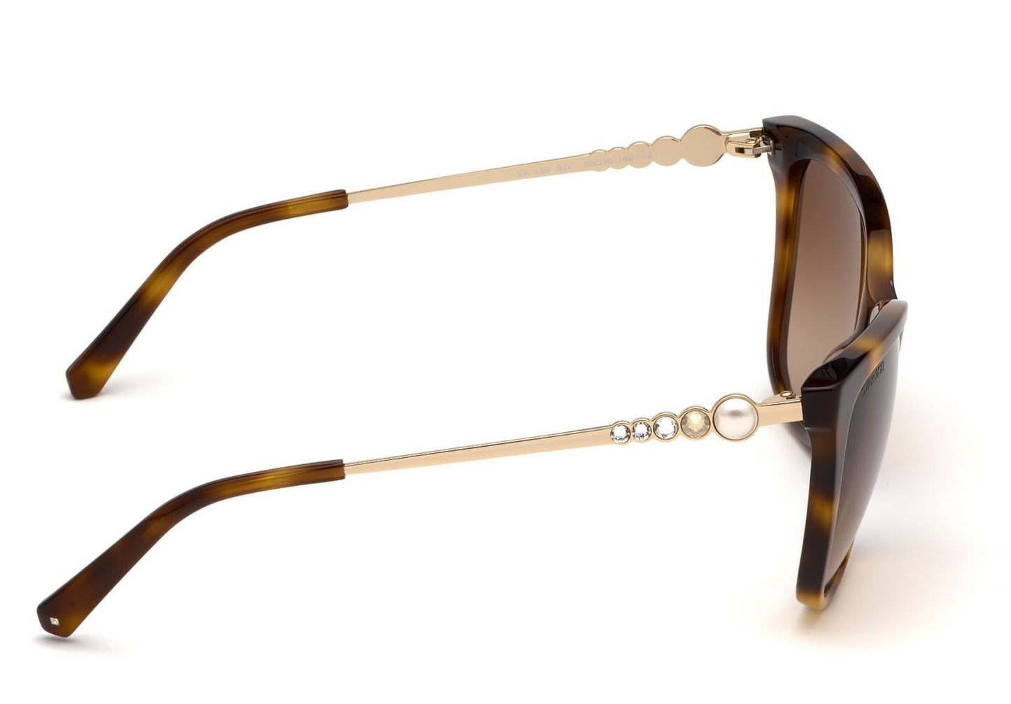 Swarovski 0262 Dark Havana Gold Brown Gradient (0262 52F)