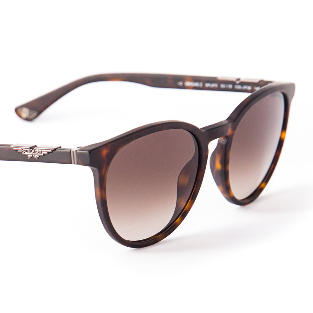 Police Origins 2 Matte Dark Havana Brown Gradient (873-0738)