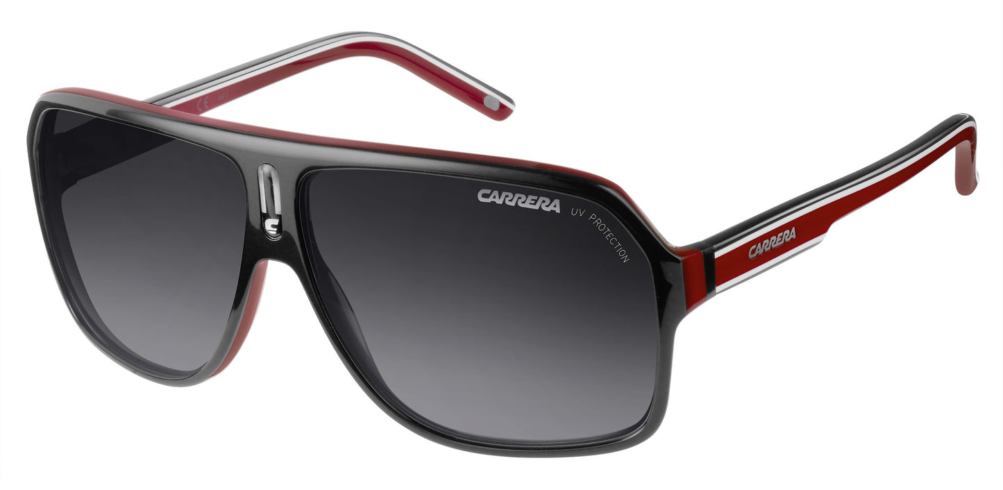 Carrera 27 Gloss Black Red Grey Gradient(XAV90)