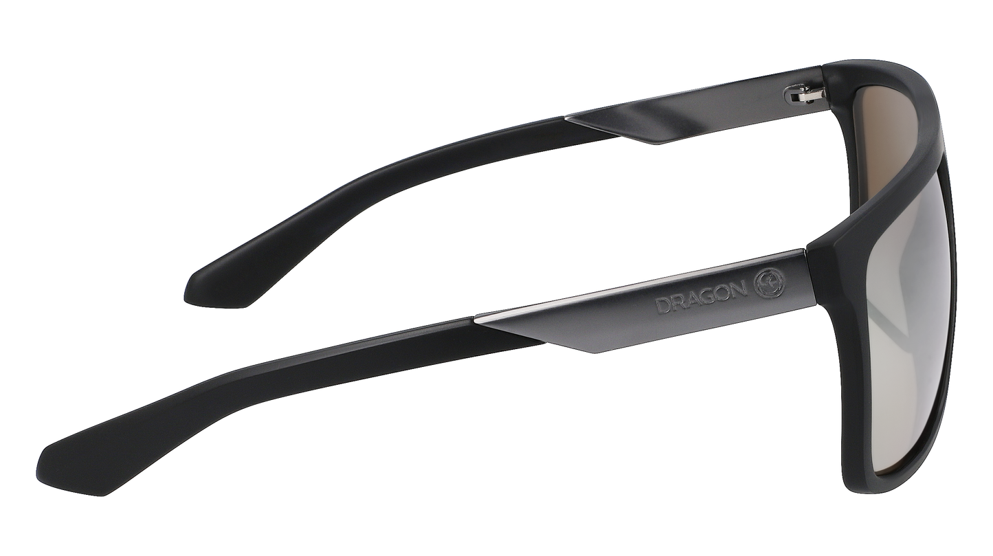 Dragon Ultra Matte Black Silver Ion LL (45026 017)