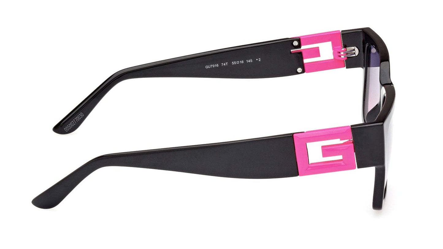 Guess 7916 Gloss Black/Pink Violet Gradient (7916 74T)