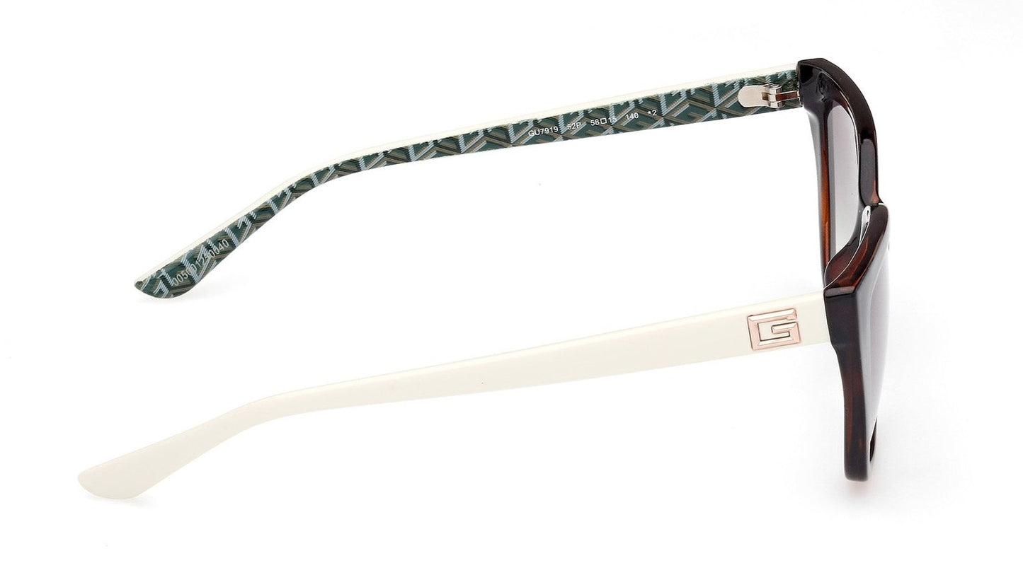 Guess 7919 Dark Havana/White Green Gradient (7919 52P)