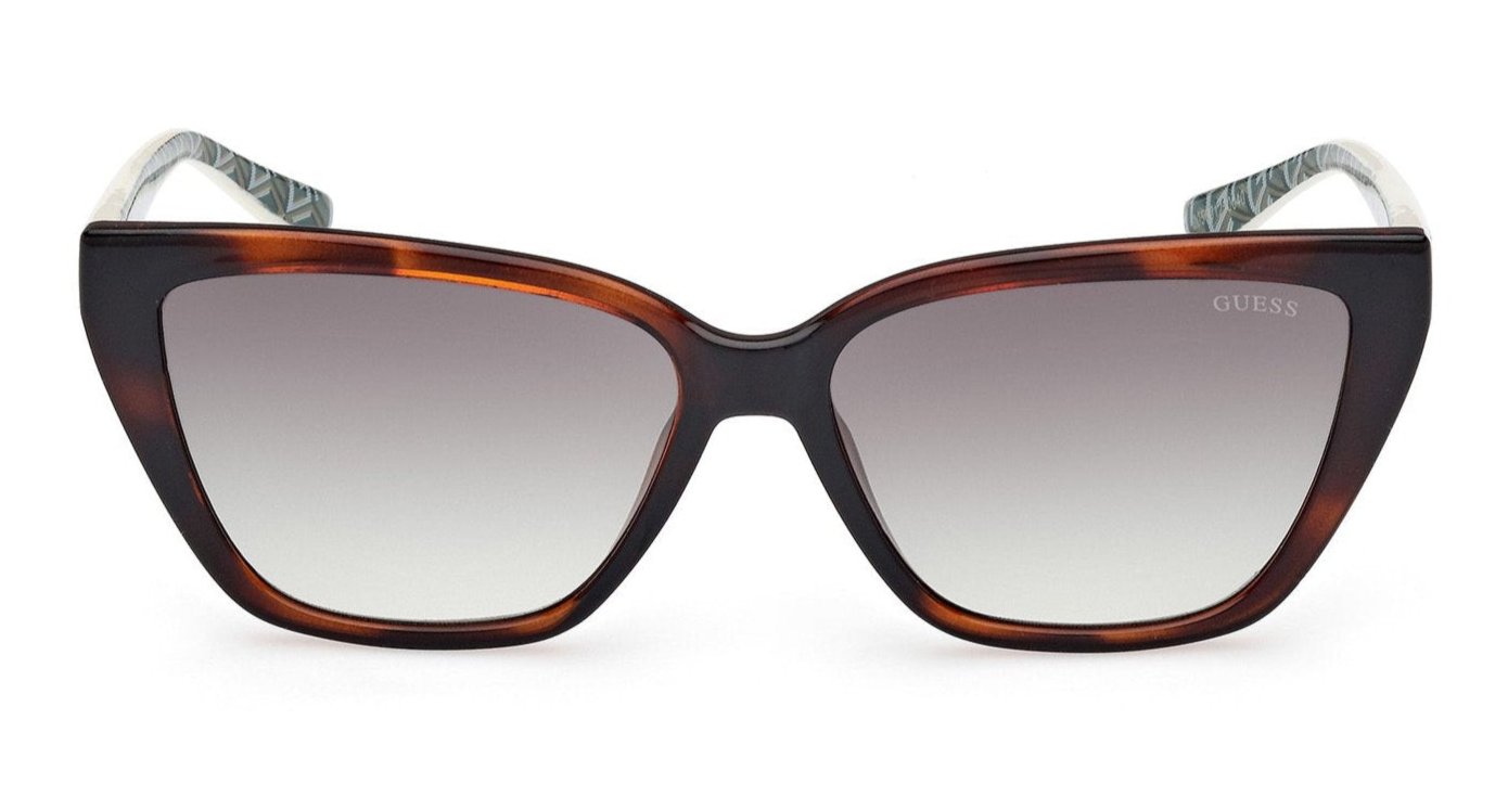 Guess 7919 Sunglasses | Dark Havana White Green Gradient  display picture 1