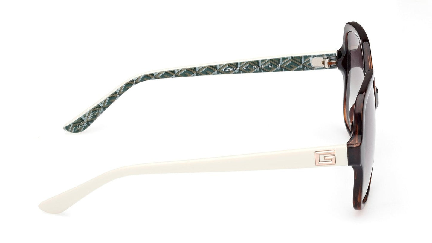 Guess 7921-H Dark Havana/White Green Gradient (7921-H 52P)