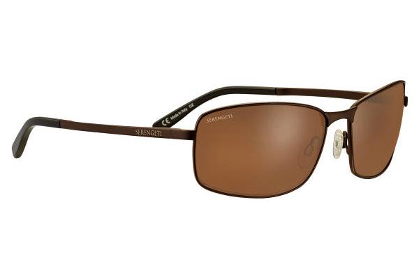 Serengeti Varese 2.0 Polarised Brushed Brown Drivers (568003)