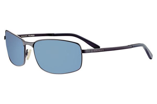 Serengeti Varese 2.0 Polarised Shiny Dark Gun 555NM Blue (568004)