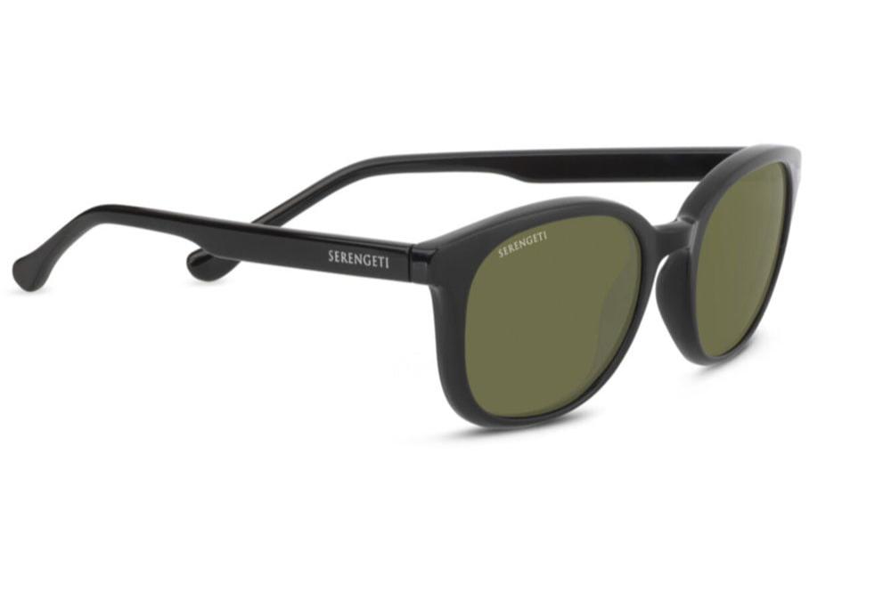 Serengeti Mara Polarised Shiny Black 555NM (8987)