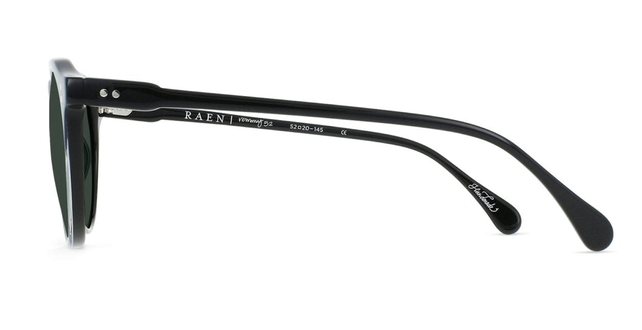 Raen Remmy Crystal Black Green Polarised (Remmy 08)