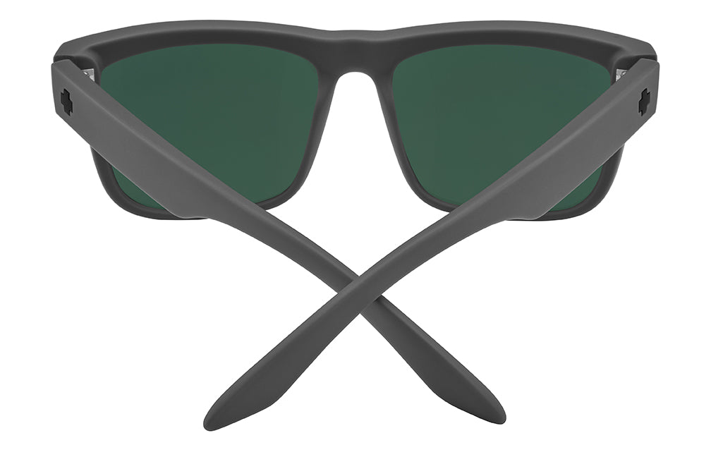 Spy Discord Polarised Soft Matte Dark Grey Red Spectra