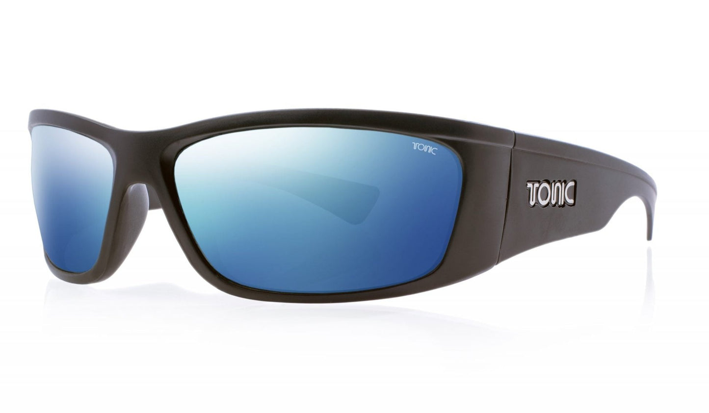 Tonic Shimmer Matte Black Polarised Blue Mirror (Shimmer 03)