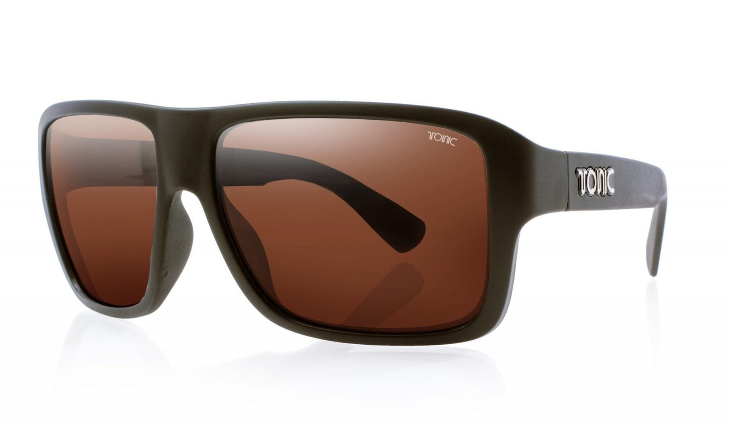 Tonic Swish Matte Black Polarised Photochromic Copper (Swish 01)
