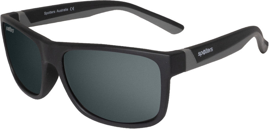 Spotters Youth Wombat Polarised Matte Black Grey (Wombat 02)