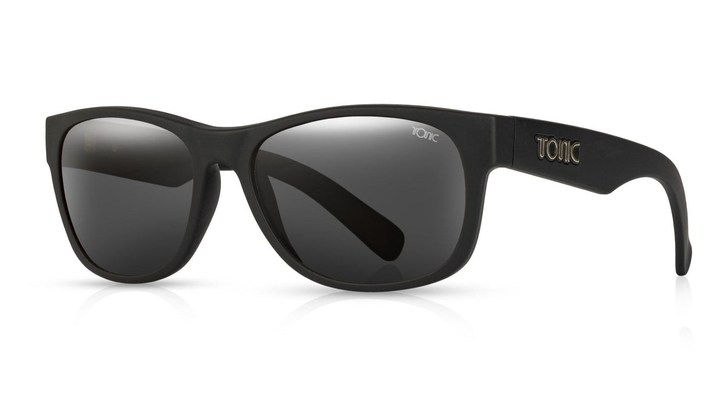 Tonic Wave Matte Black Polarised Photochromic Grey (Wave 01)