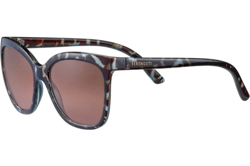 Serengeti Agata Polarised Shiny Blue Tortoise Drivers Gradient (8777)