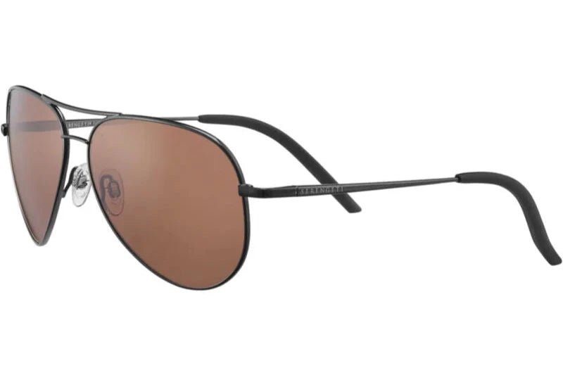 Serengeti Carrara Polarised Shiny Gunmetal (8297)