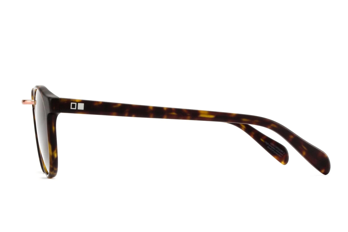 Otis A Day Late Matte Dark Tortoiseshell Crystal Brown (25-1804)