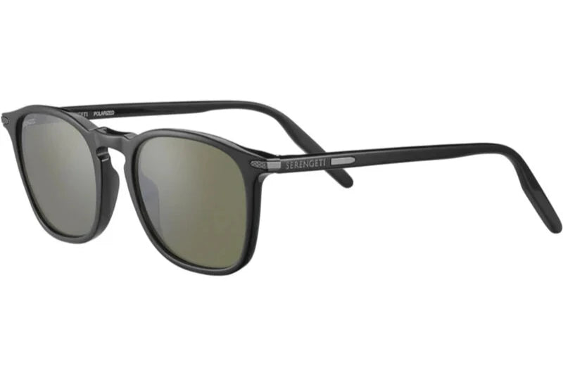 Serengeti Delio Polarised Shiny Black Glass 555NM (8947)