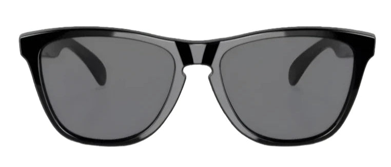 Oakley Frogskins Polished Black Grey OO9013 24-306 (55) – Great