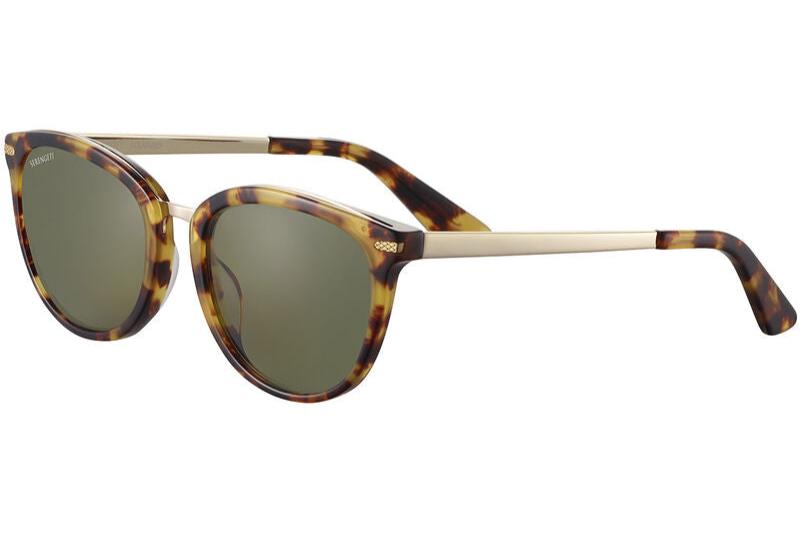 Serengeti Jodie Polarised Shiny Tort Havana Shiny Light Gold Glass 555NM (561002)