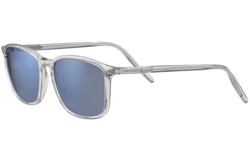 Serengeti Lenwood Polarised Shiny Crystal Glass 555NM Blue Mirror (485002)