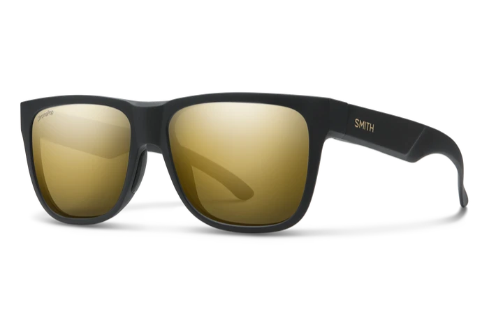 Smith Lowdown 2 Polarised Matte Black Chromapop Gold (Lowdown 2 ONZ)