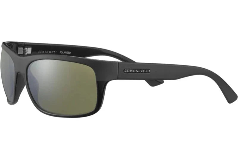 Serengeti Pistoia Polarised Satin Shiny Black Glass 555NM (8301)