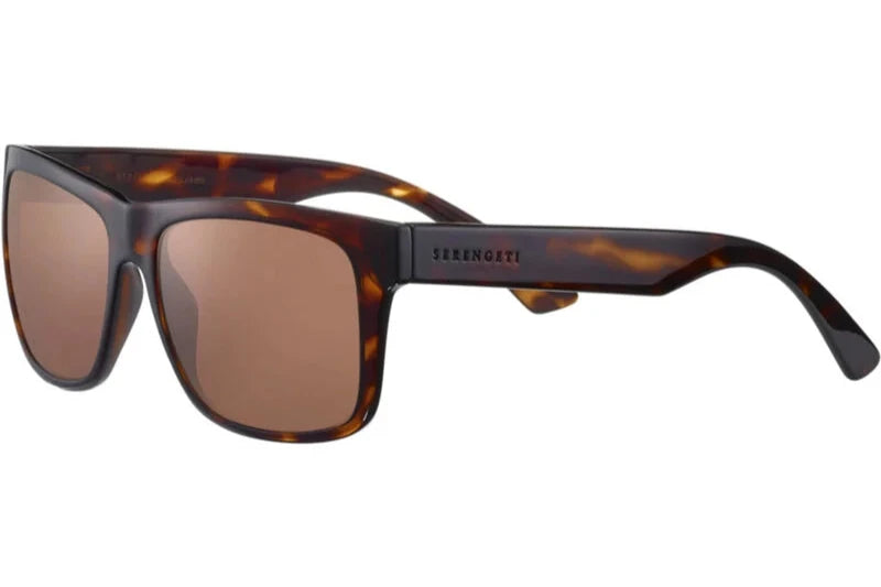 Serengeti Positano Polarised Shiny Tortoise Glass Drivers (8371)